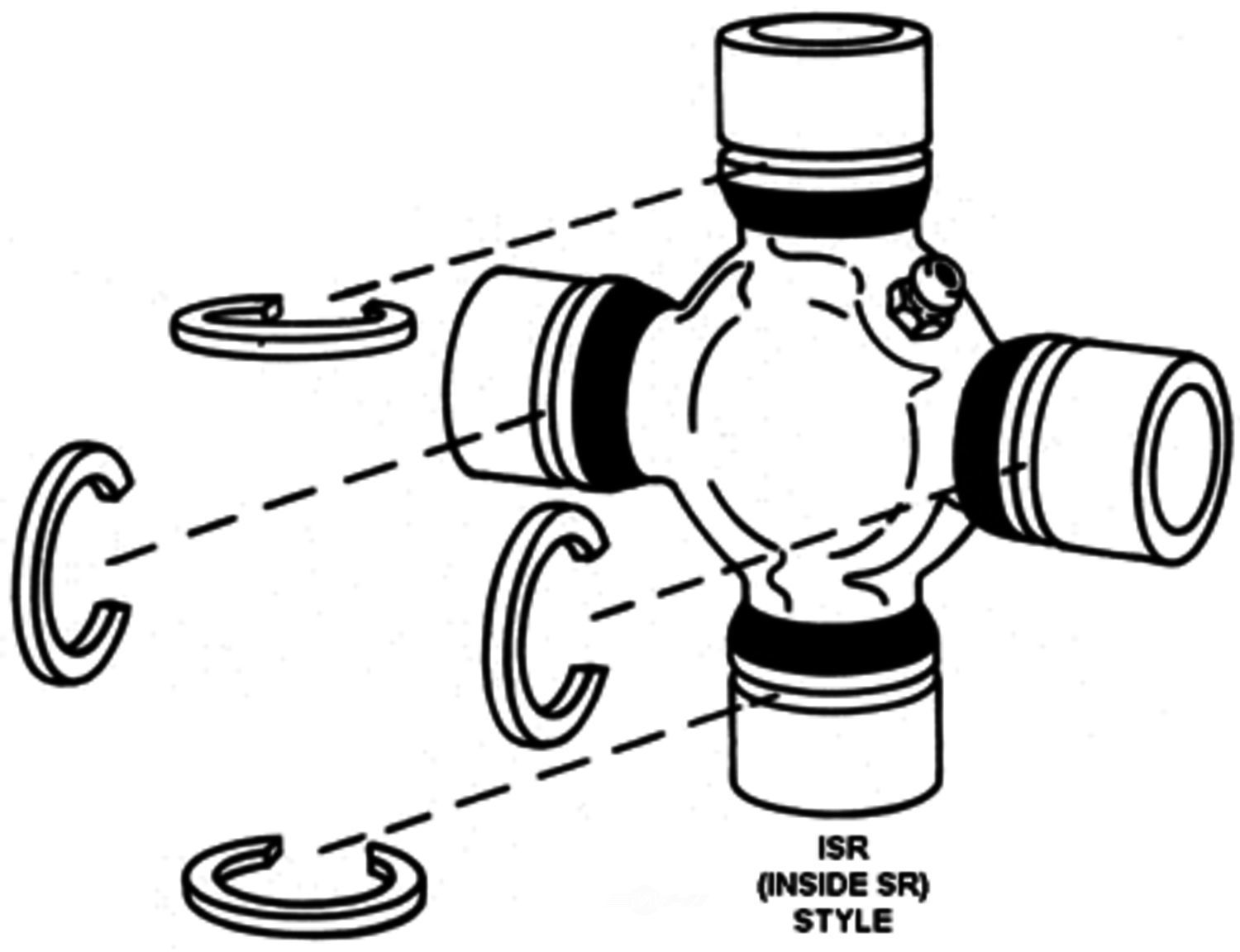 DANA SPICER - HGVF (Front Driveshaft at Front Axle) - DSP 5-789X