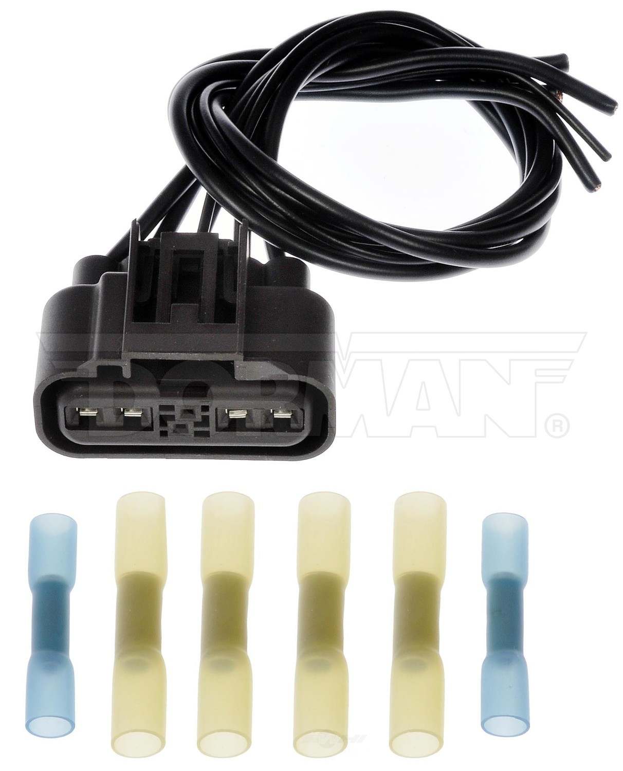 Six Wire Electrical Connector Pigtail