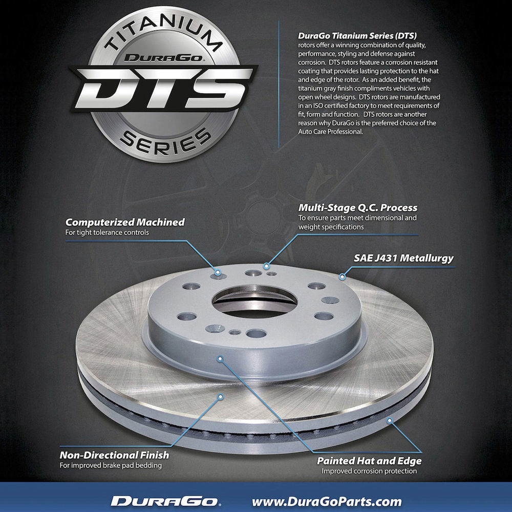 DURAGO TITANIUM SERIES  DTS - Disc Brake Rotor - DTS BR31110-01
