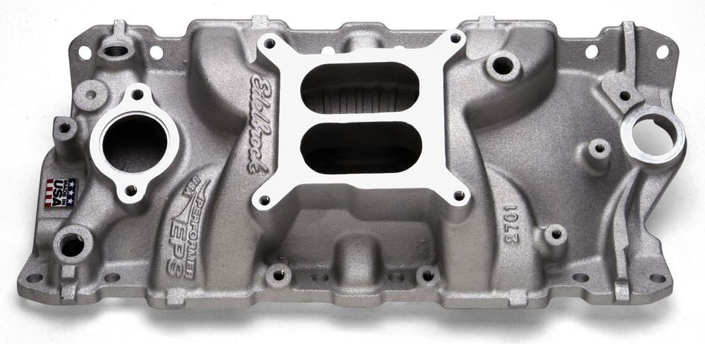 Engine Intake Manifold-Performer EPS Edelbrock 2701 | eBay