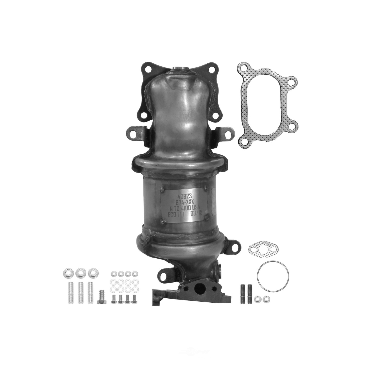 EASTERN CATALYTIC EPA CONVERTER - Direct Fit Exhaust Manifold W/integrated Catalytic Converter - EMI 40923