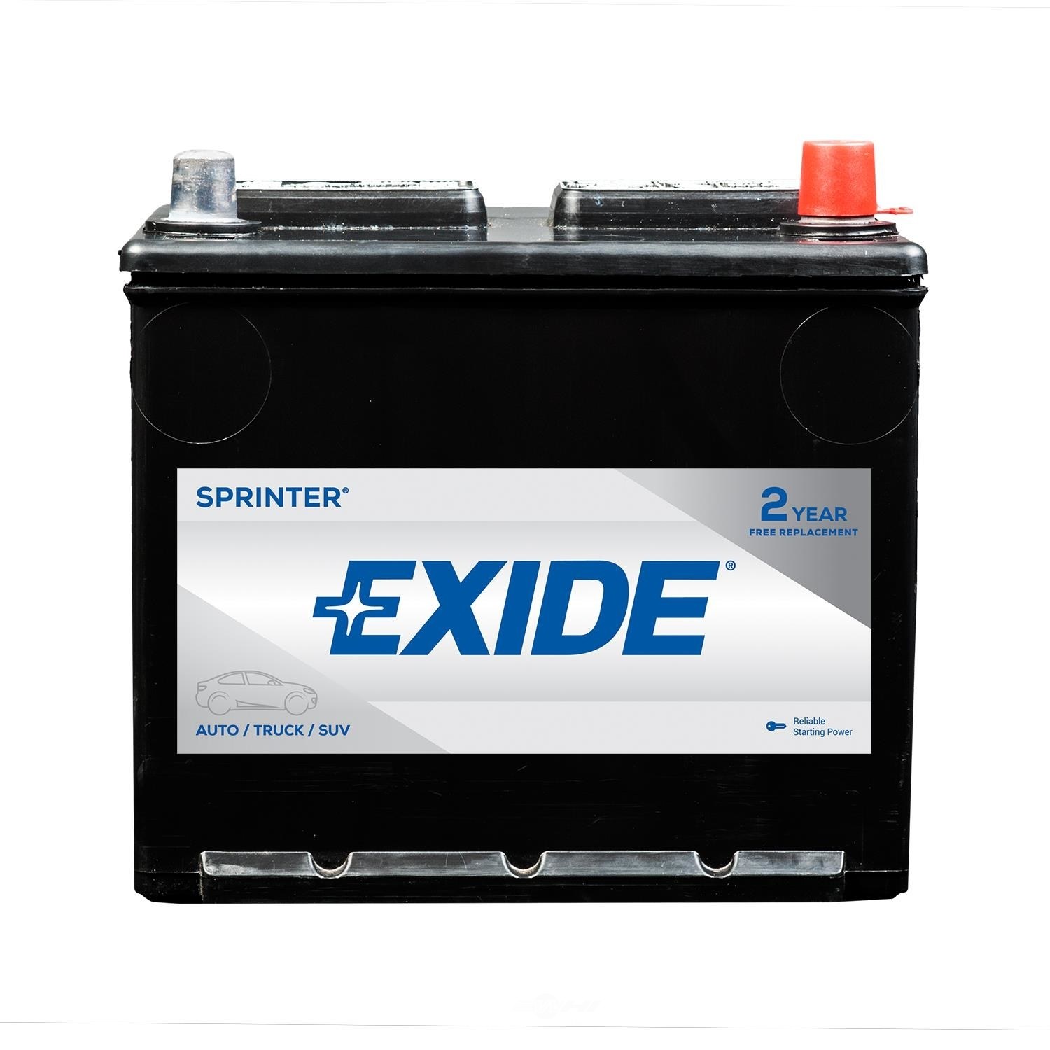EXIDE BATTERIES - SPRINTER - CCA: 600 - EX1 S121R