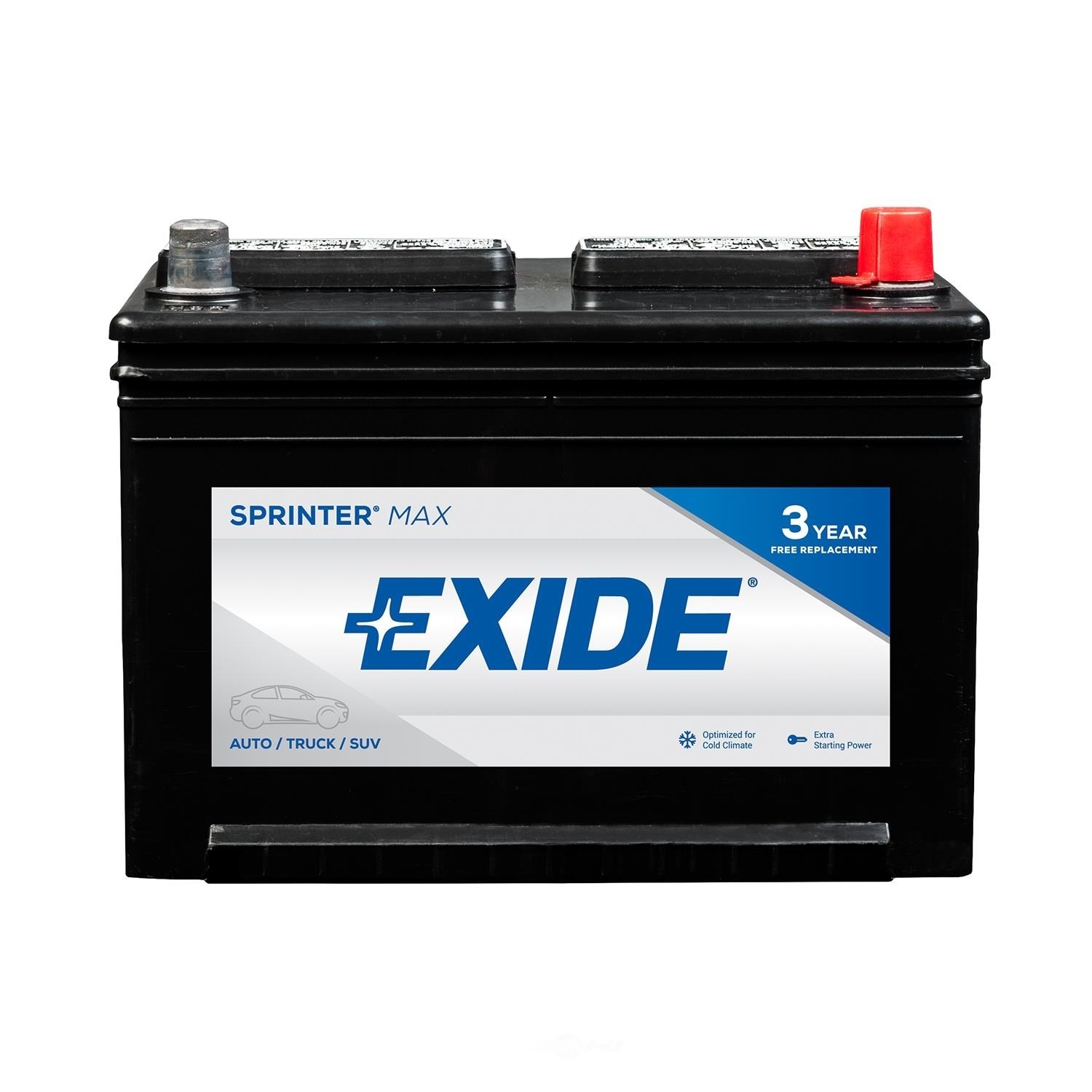 EXIDE BATTERIES - SPRINTER MAX - CCA: 600 - EX1 SX58R