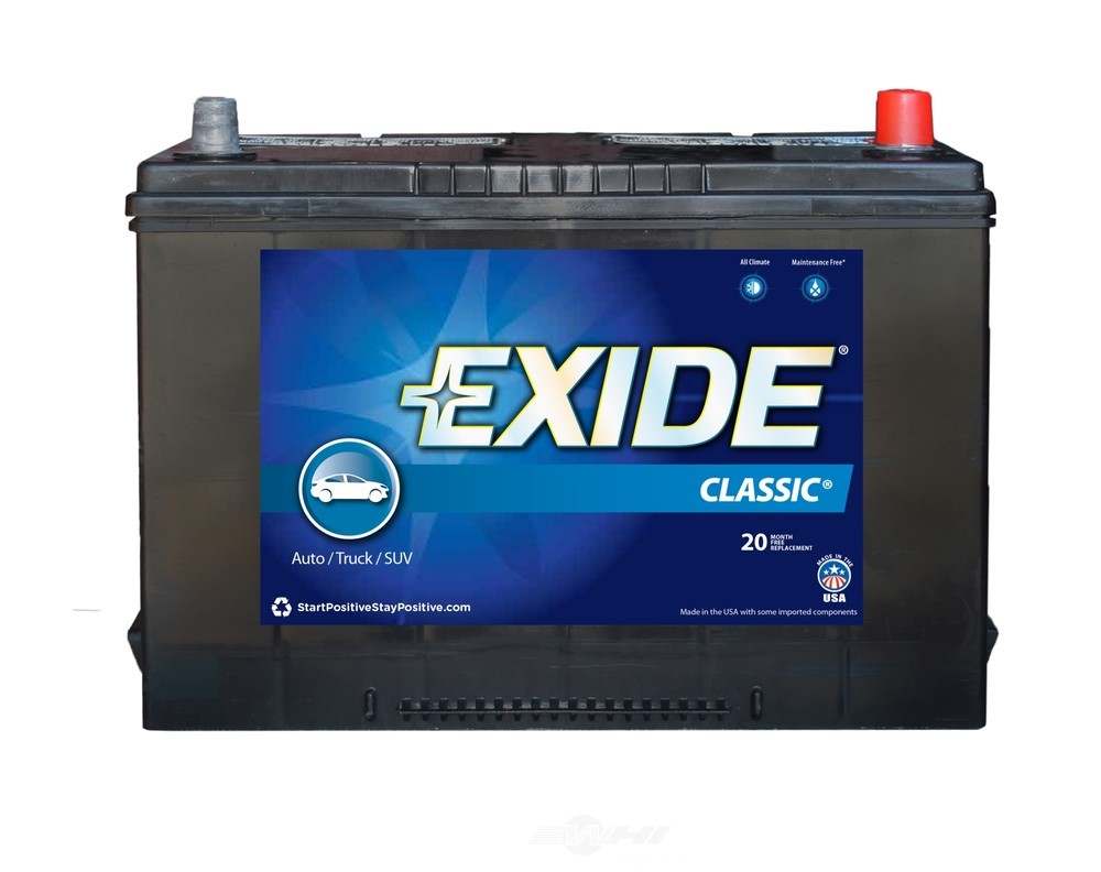 Battery-Exide Classic - CCA: 710 Exide Batteries New 27FC | eBay