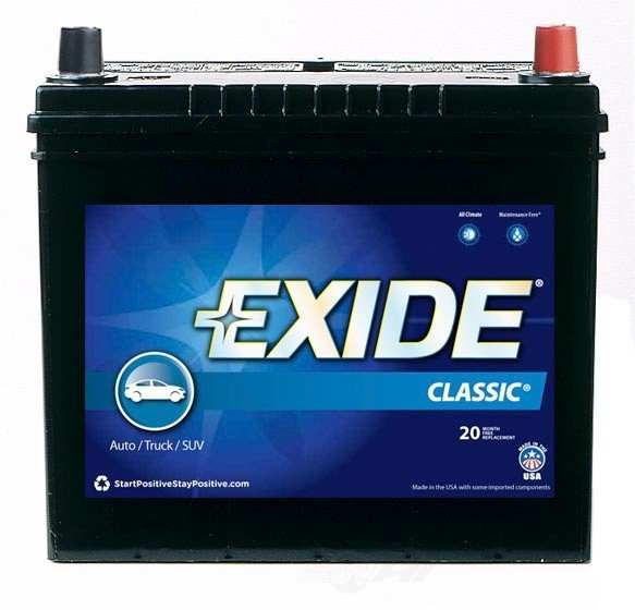 Battery-Exide Classic - CCA: 450 Exide Batteries New 51RC | eBay