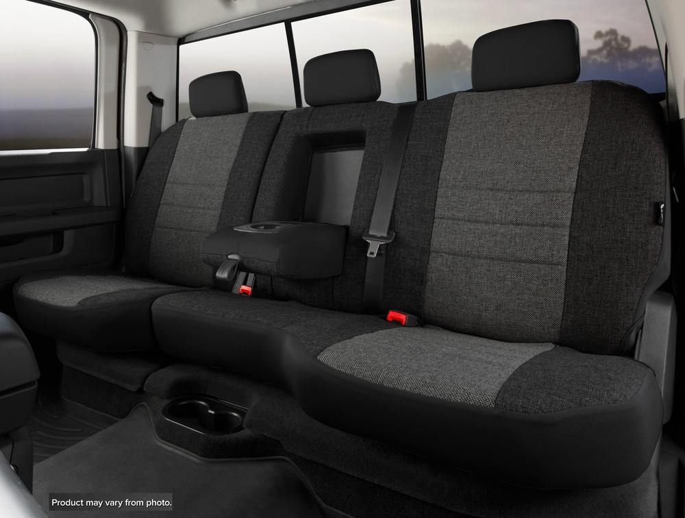 Foto de Cubierta de Asiento OE30 Series - OE Tweed Custom Fit Rear Cover- Charcoal para Ford Explorer 2015 Marca FIA Número de Parte OE32-62 CHARC