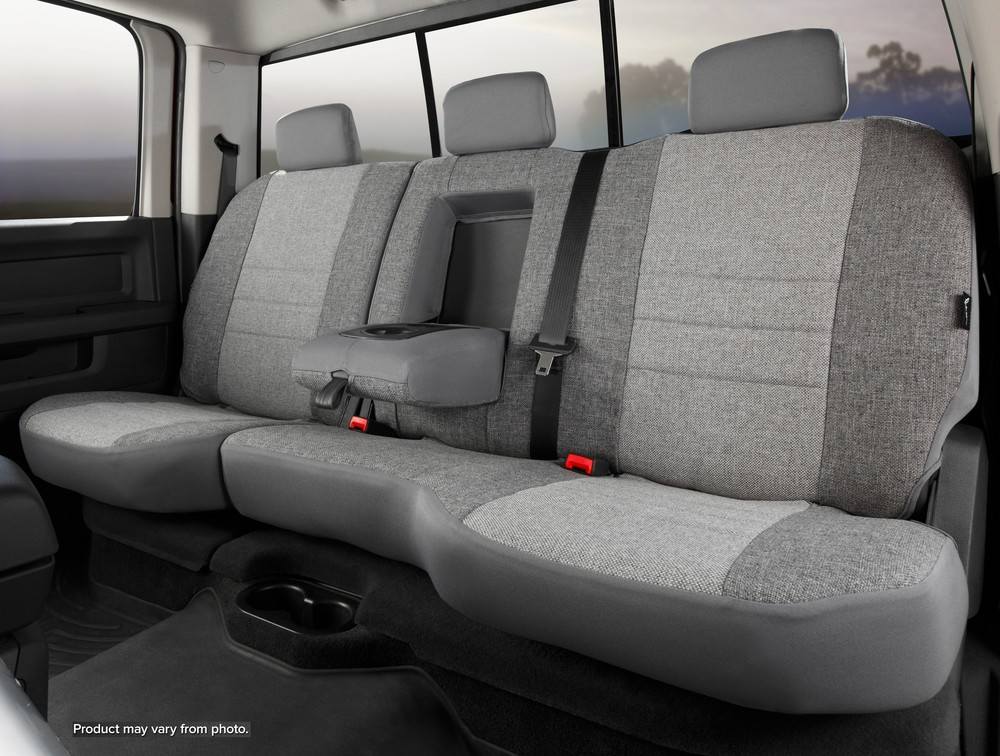 Foto de Cubierta de Asiento OE30 Series - OE Tweed Custom Fit Rear Cover- Gray para Ford Explorer 2015 Marca FIA Número de Parte OE32-62 GRAY