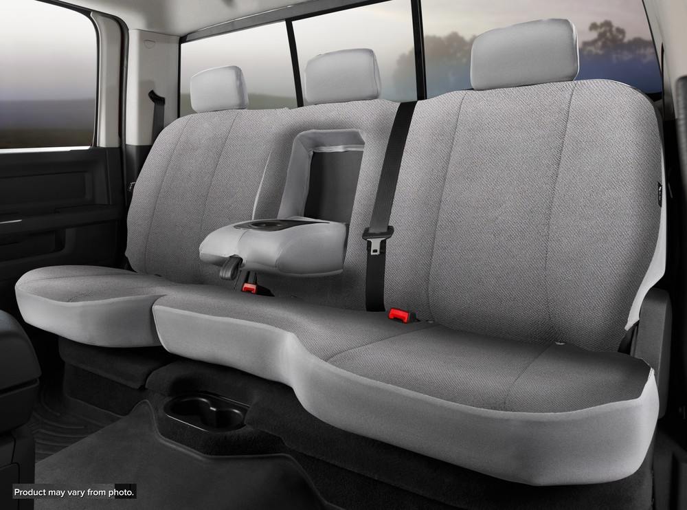 Foto de Cubierta de Asiento TR40 Series - Wrangler Saddleblanket Custom Fit Rear - Solid Gray para Ford Explorer 2015 Marca FIA Número de Parte TRS42-62 GRAY