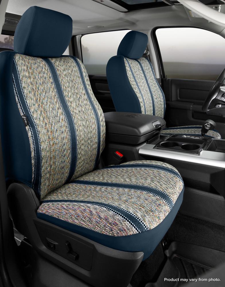 Fia® TR47-4 BLACK - Wrangler™ Series 1st Row Black Seat Covers