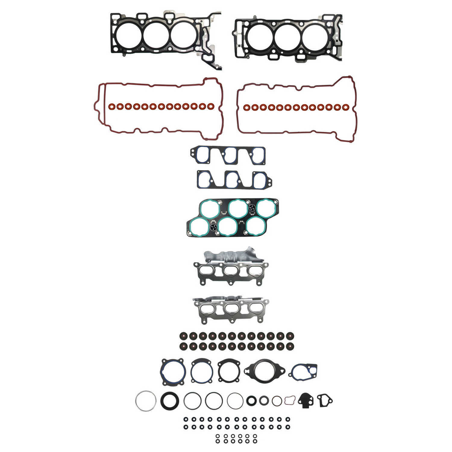 FELPRO - Engine Cylinder Head Gasket Set - FEL HS 26376 PT