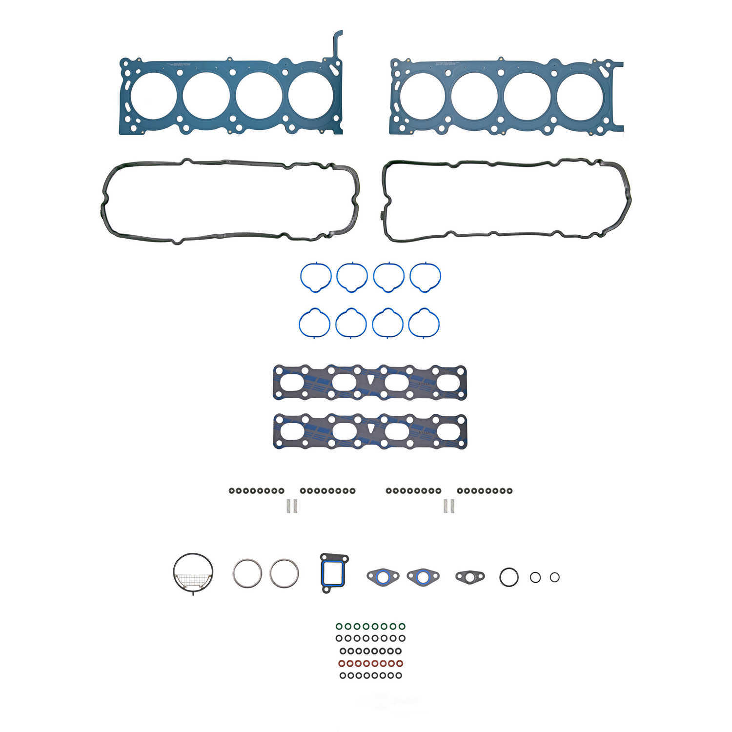 FELPRO - Engine Cylinder Head Gasket Set - FEL HS 26372 PT
