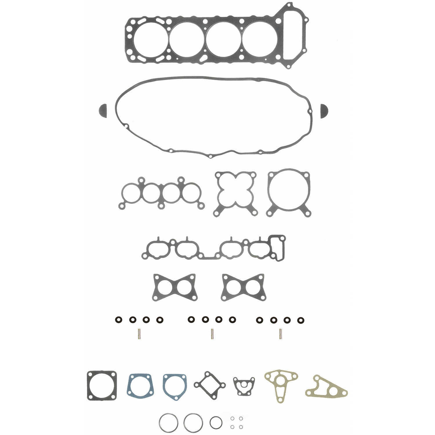 FELPRO - Engine Cylinder Head Gasket Set - FEL HS 9646 PT