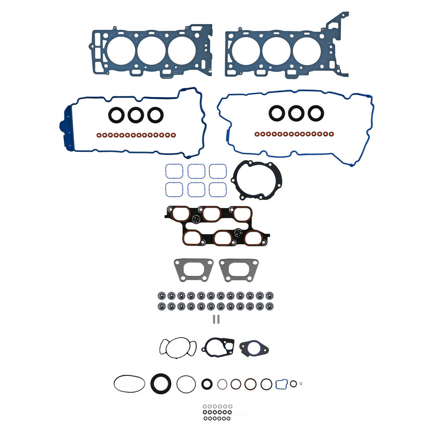 FELPRO - Engine Cylinder Head Gasket Set - FEL - hs-26376-pt-10