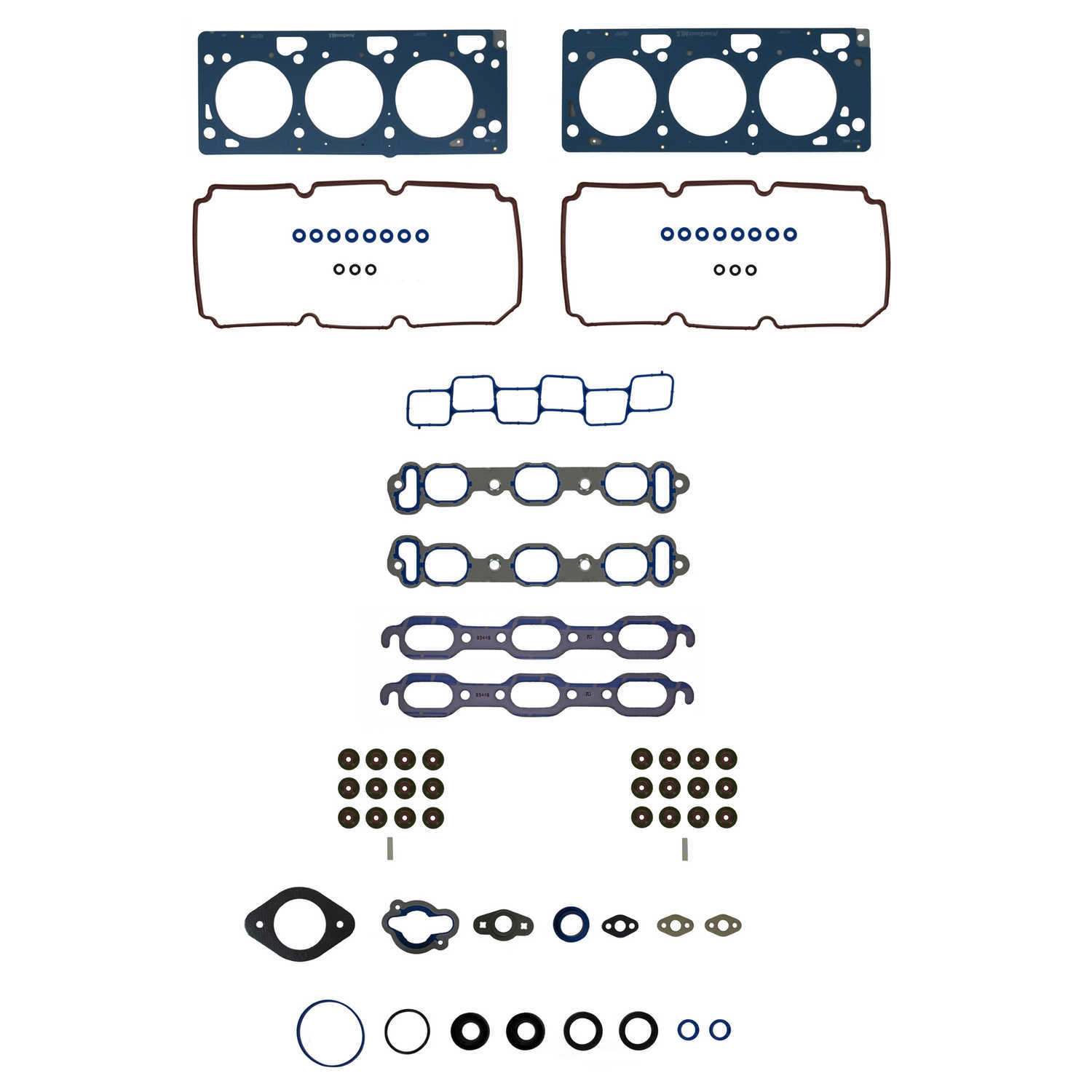FELPRO - Engine Cylinder Head Gasket Set - FEL - hs-26208-pt-3