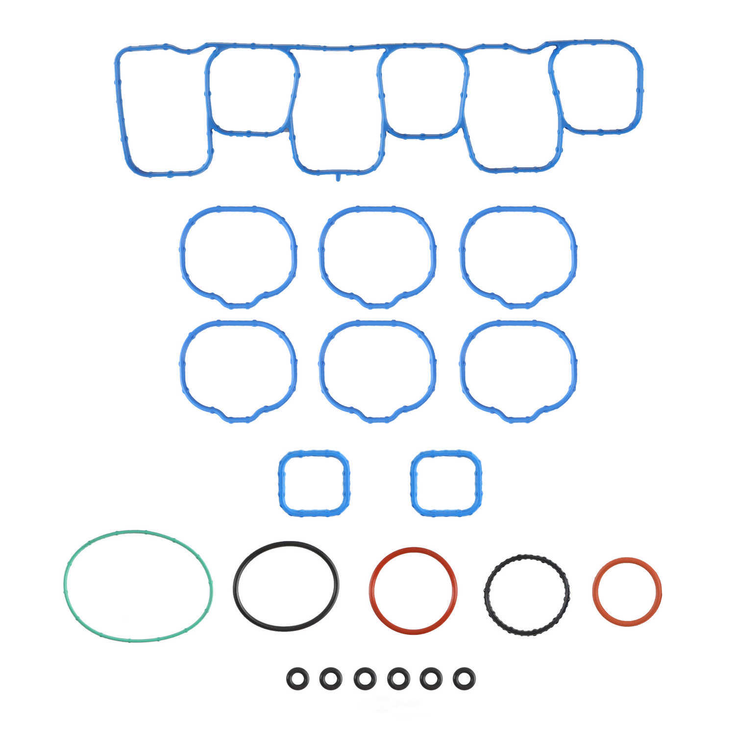 FELPRO - Engine Intake Manifold Gasket Set (Lower and Upper) - FEL MS 97118-1