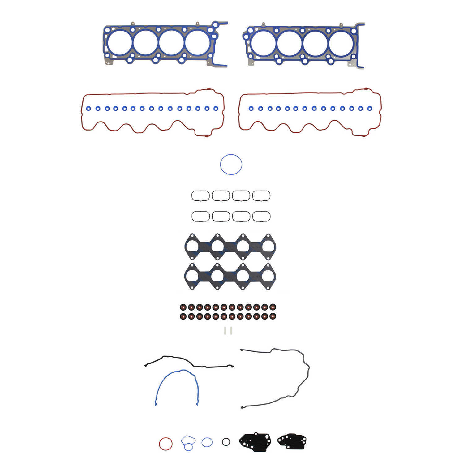 FELPRO - Engine Cylinder Head Gasket Set - FEL - hs-26306-pt-3