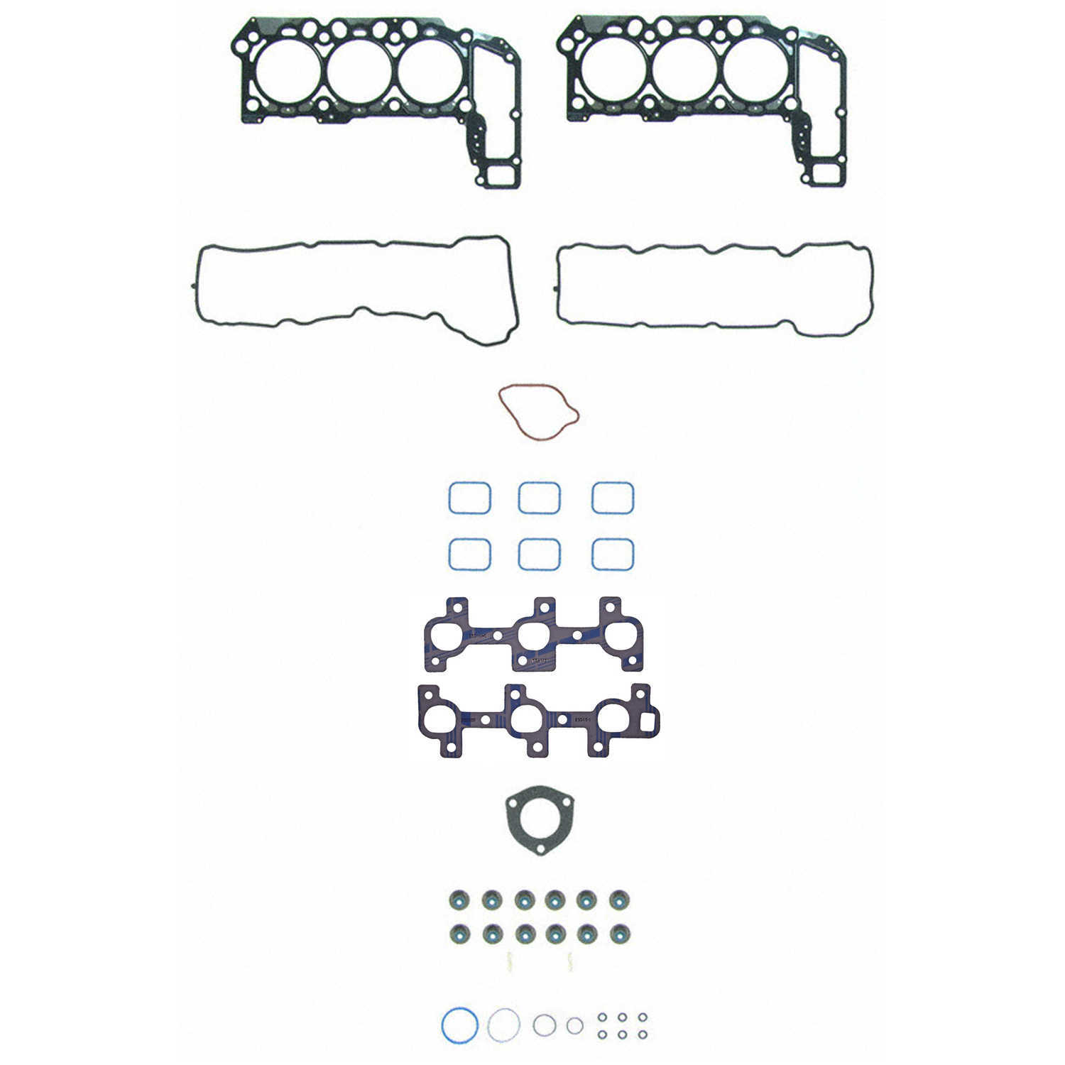 FELPRO - Engine Cylinder Head Gasket Set - FEL HS 26229 PT-1