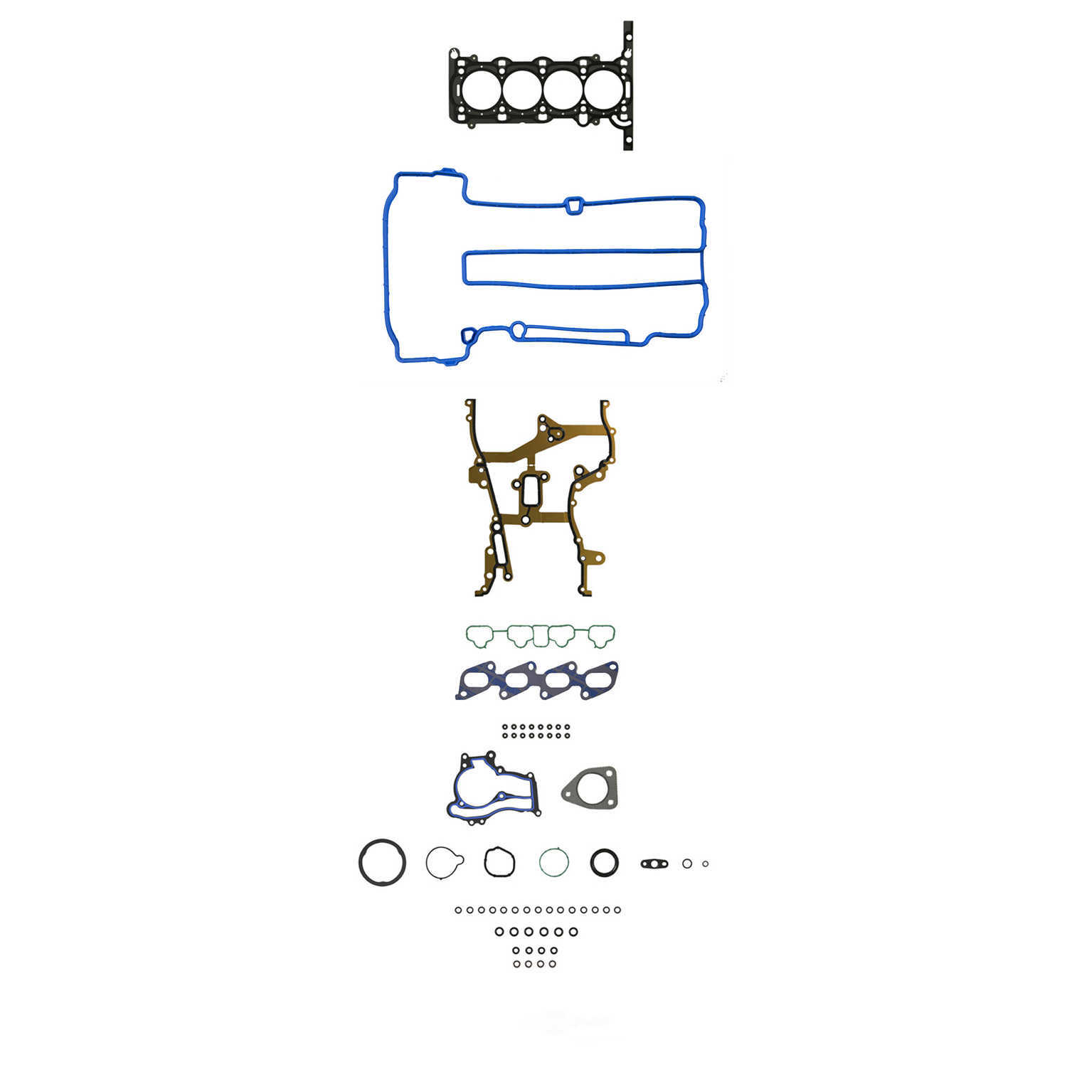 FELPRO - Engine Cylinder Head Gasket Set - FEL HS 26540 PT-1
