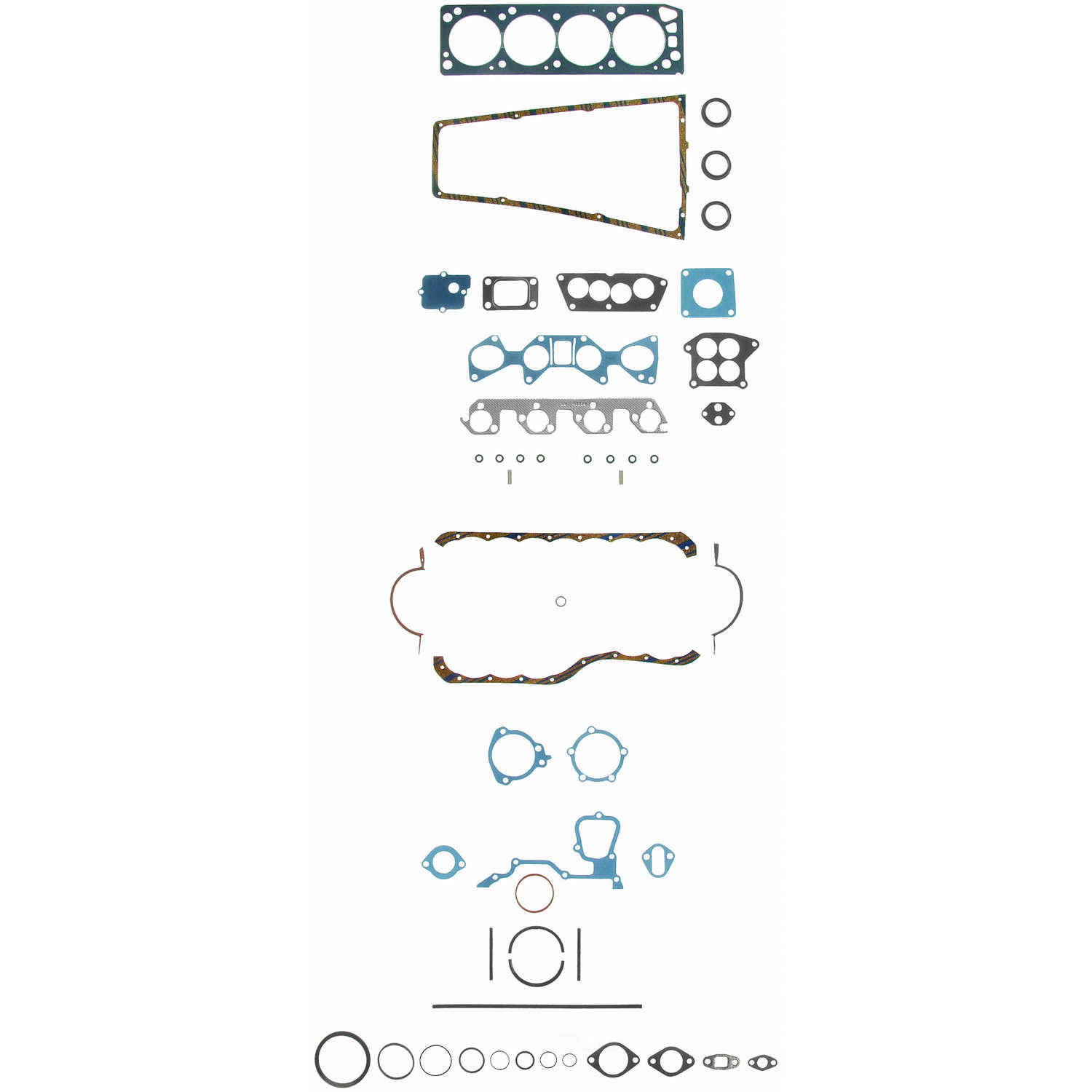 FELPRO - Engine Gasket Set - FEL - 260-1162