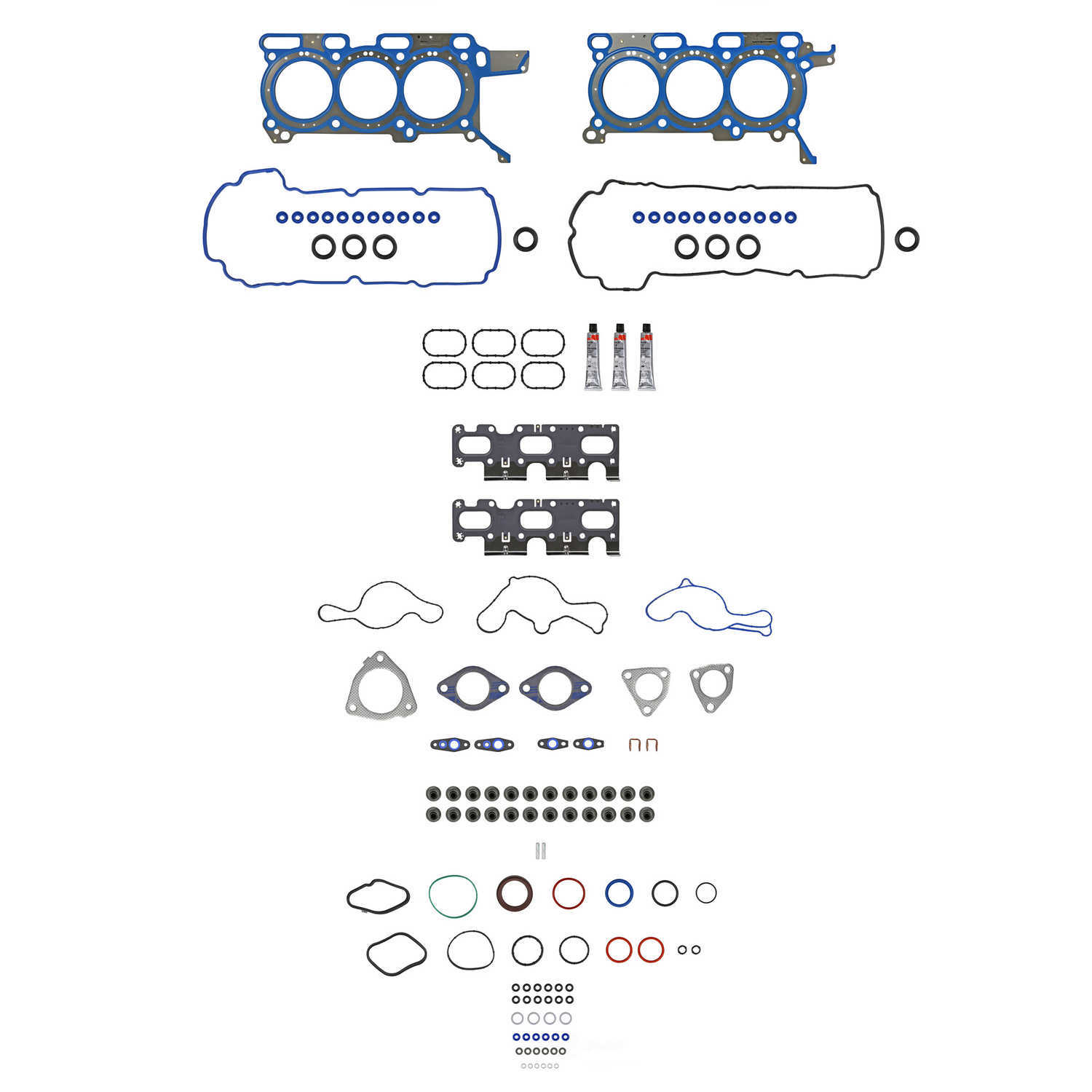 FELPRO - Engine Cylinder Head Gasket Set - FEL - hs-26680-pt-1
