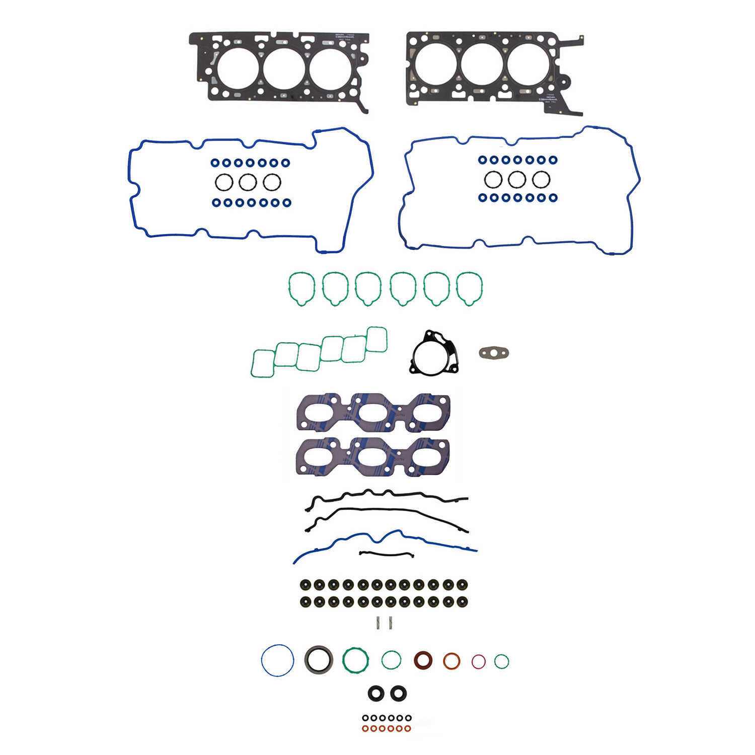 FELPRO - Engine Cylinder Head Gasket Set - FEL HS 26233 PT-6