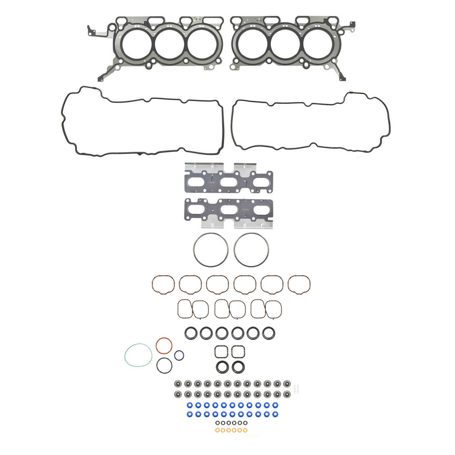 FELPRO - Engine Cylinder Head Gasket Set - FEL HS 26487 PT