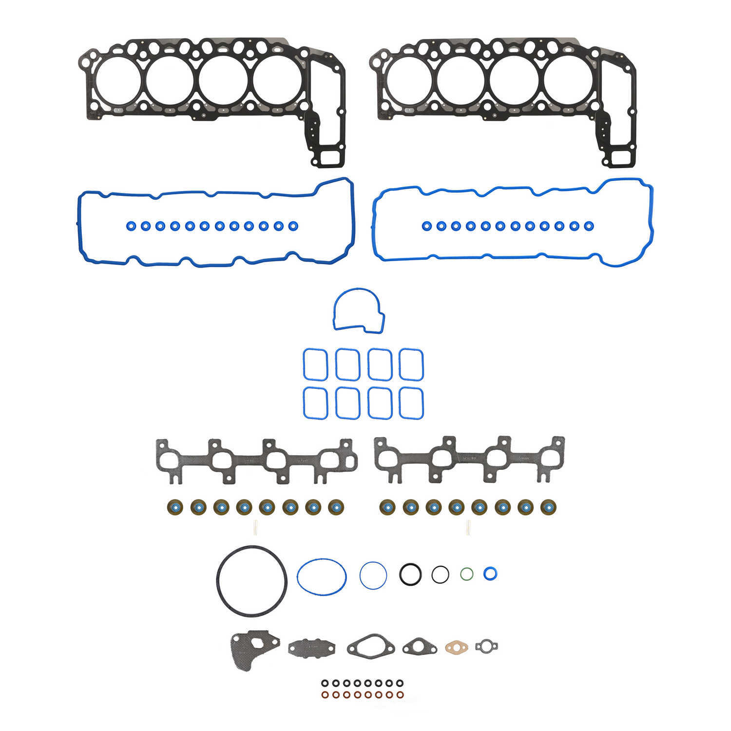 FELPRO - Engine Cylinder Head Gasket Set - FEL HS 26157 PT-1