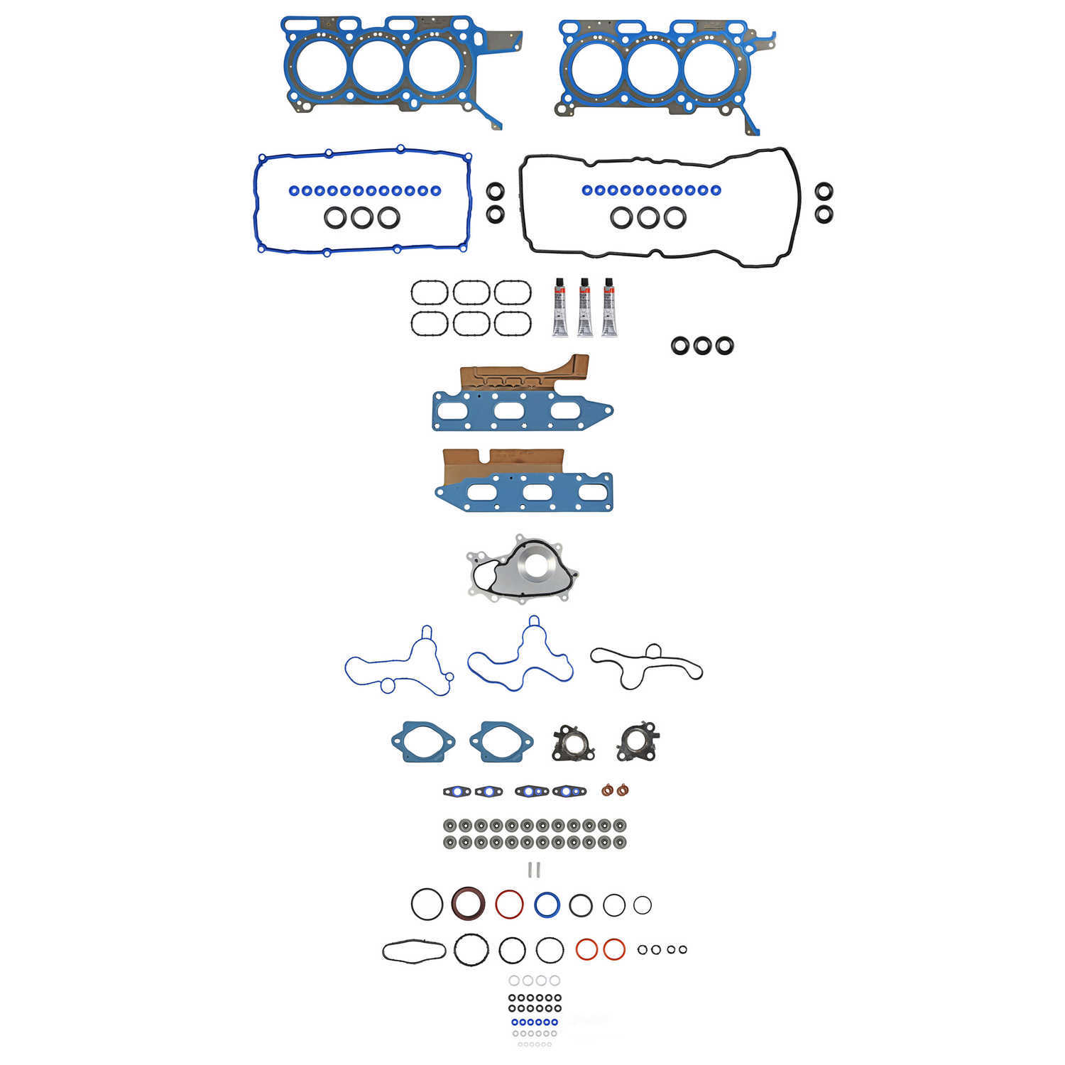 FELPRO - Engine Cylinder Head Gasket Set - FEL - hs-26680-pt-2