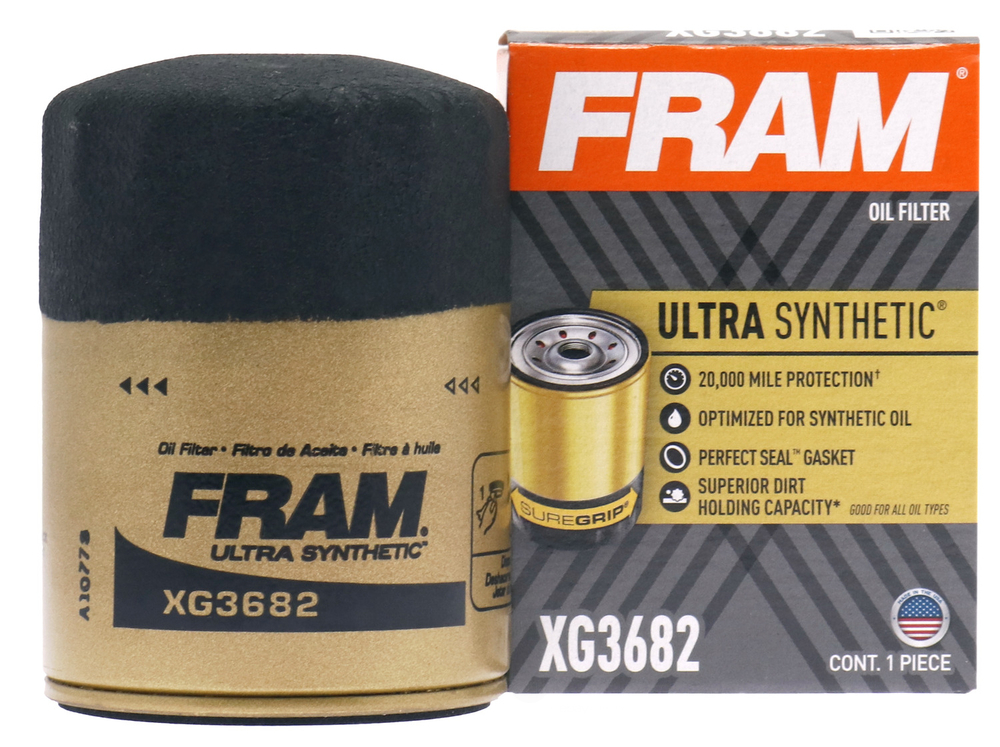 FRAM ULTRA - Ultra Synthetic Engine Oil Filter - FP4 XG3682