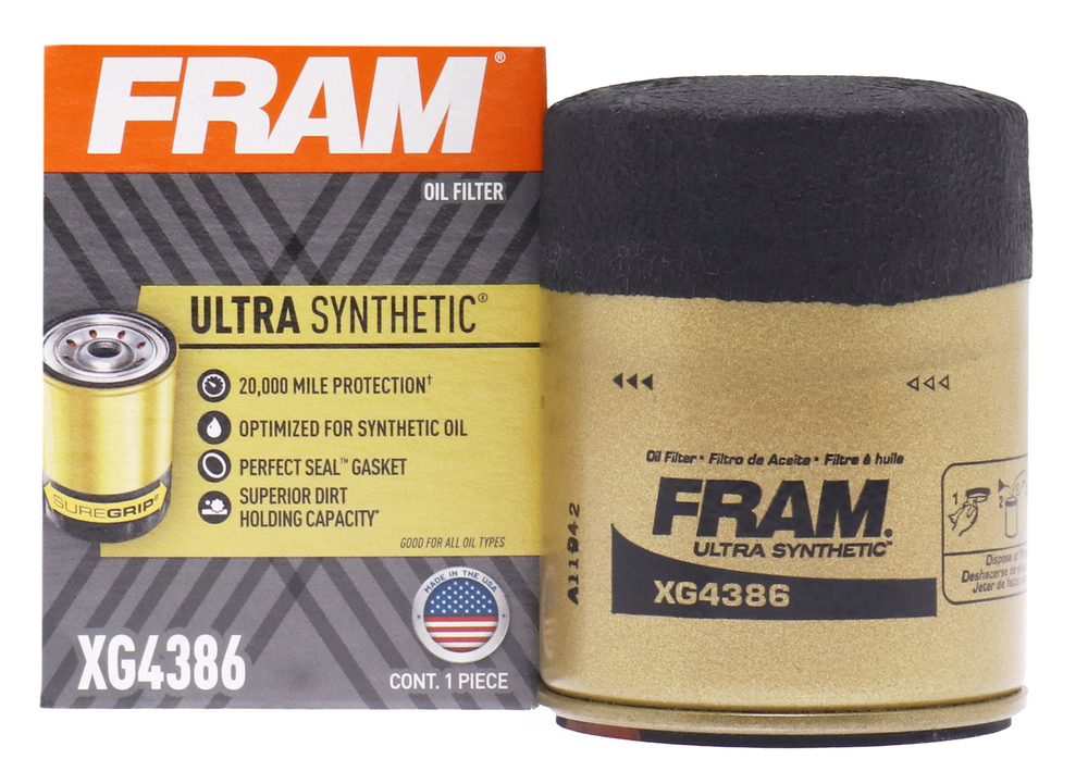 FRAM ULTRA - Ultra Synthetic Engine Oil Filter - FP4 XG4386