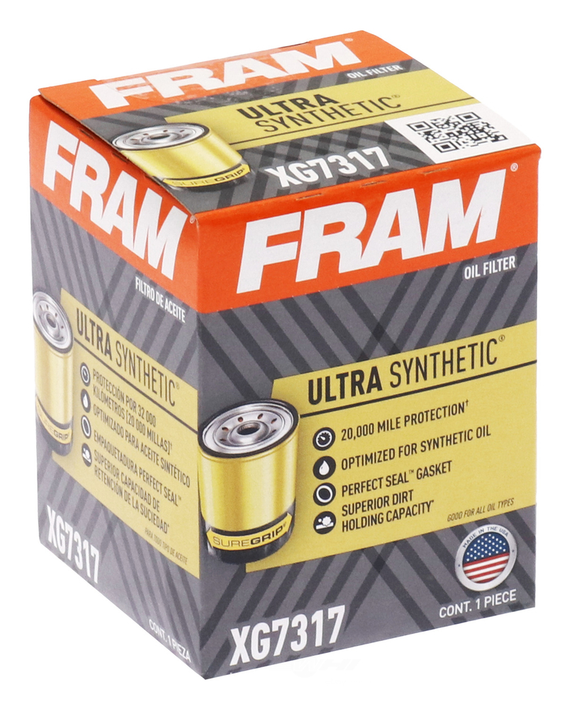 FRAM ULTRA - Ultra Synthetic Engine Oil Filter - FP4 XG7317