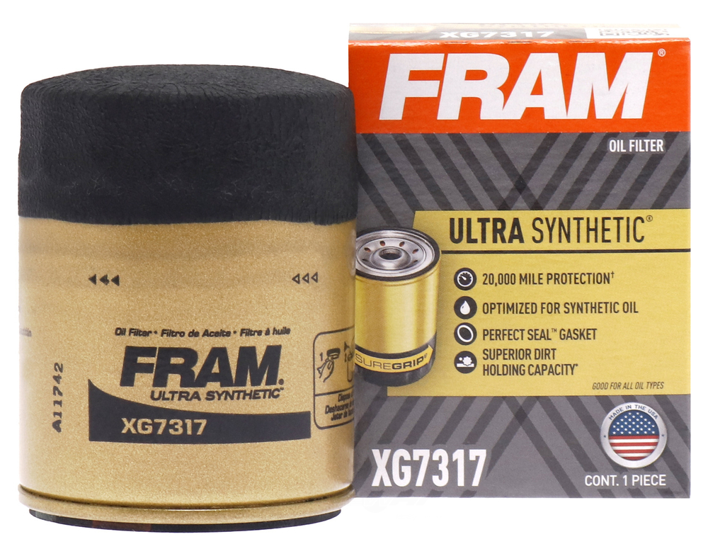 FRAM ULTRA - Ultra Synthetic Engine Oil Filter - FP4 XG7317