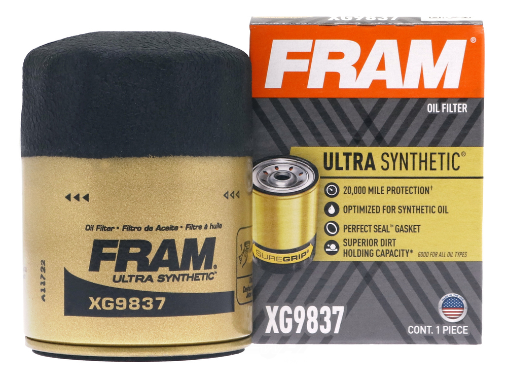 FRAM ULTRA - Ultra Synthetic Engine Oil Filter - FP4 XG9837