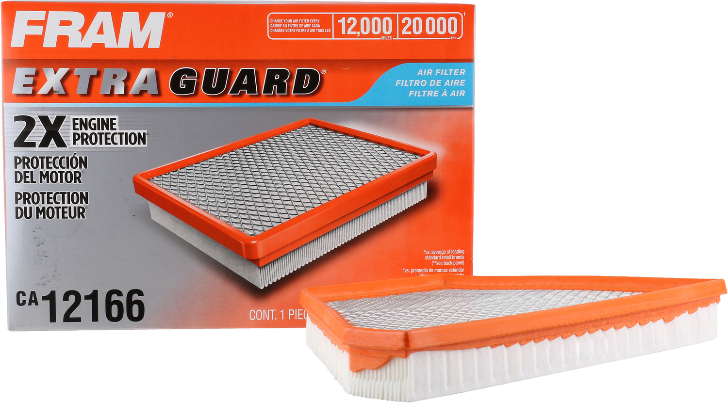 FRAM - Extra Guard Air Filter - FRA - ca12166