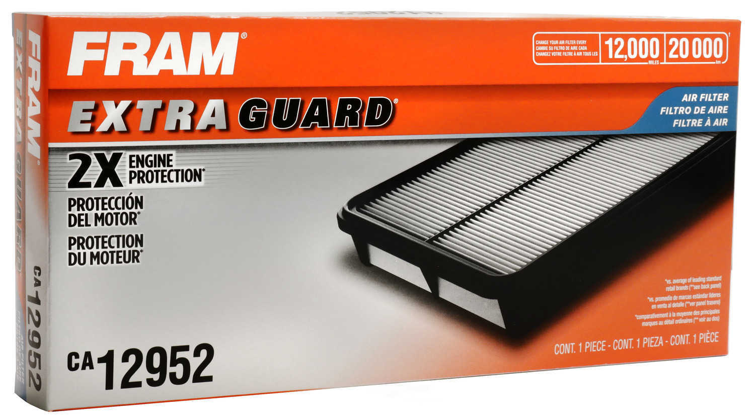 FRAM - Extra Guard Air Filter - FRA - ca12952