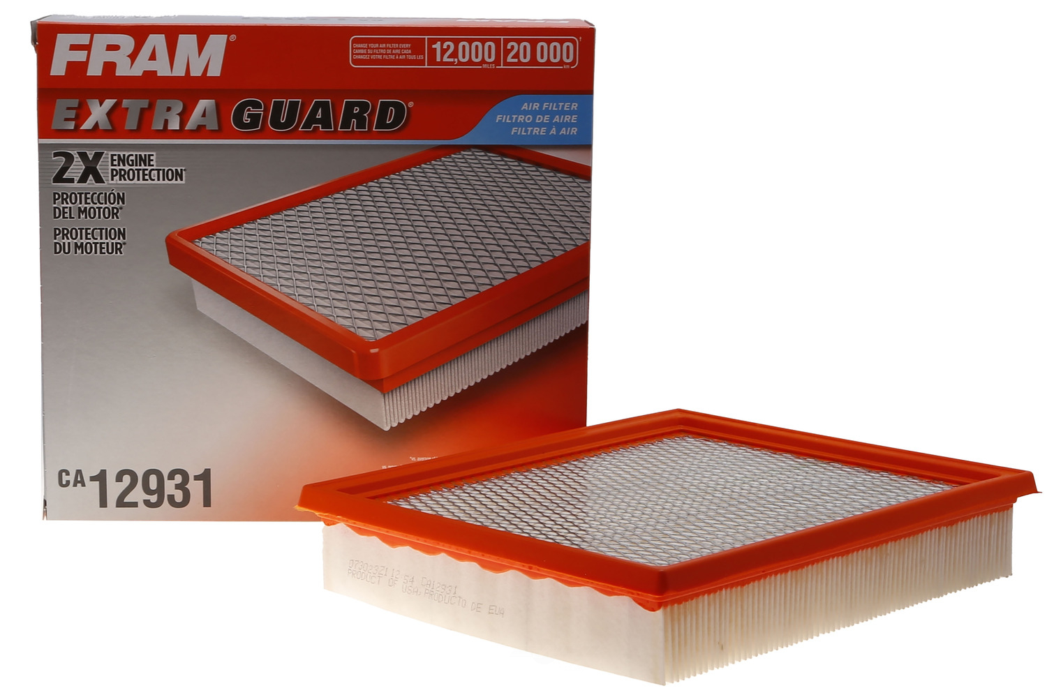 FRAM - Extra Guard Air Filter - FRA - ca12931