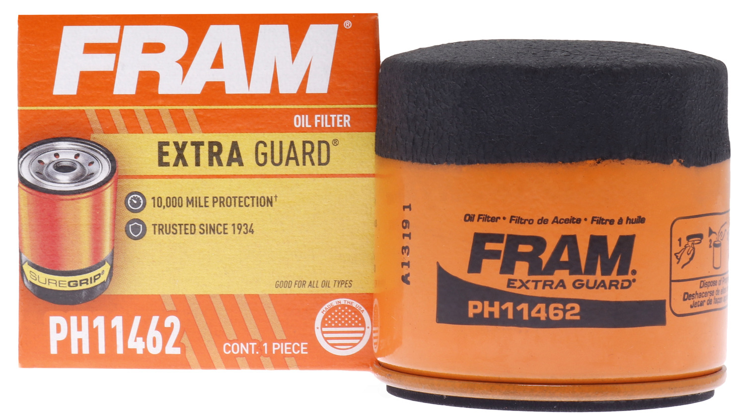 FRAM - Extra Guard Engine Oil Filter - FRA - ph11462
