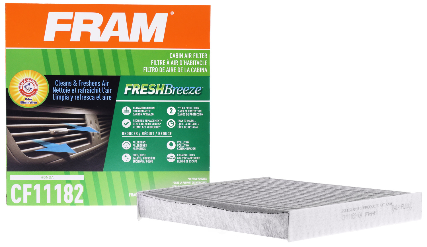 FRAM - Cabin Air Filter - FRA - cf11182