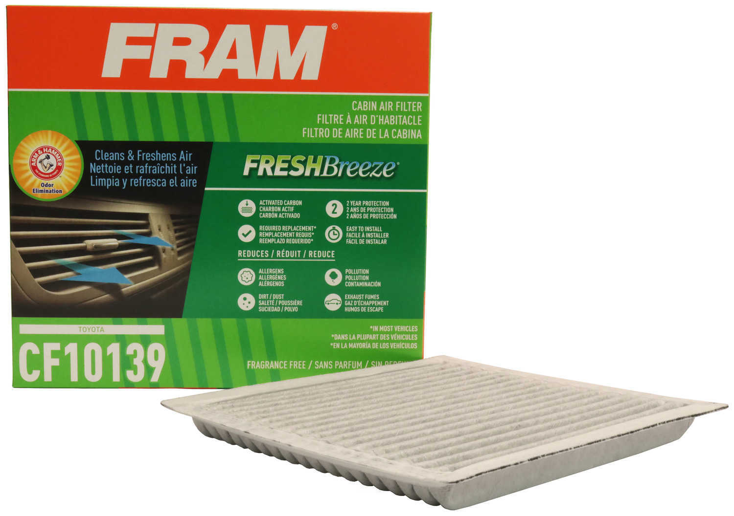 FRAM - Cabin Air Filter - FRA - cf10139
