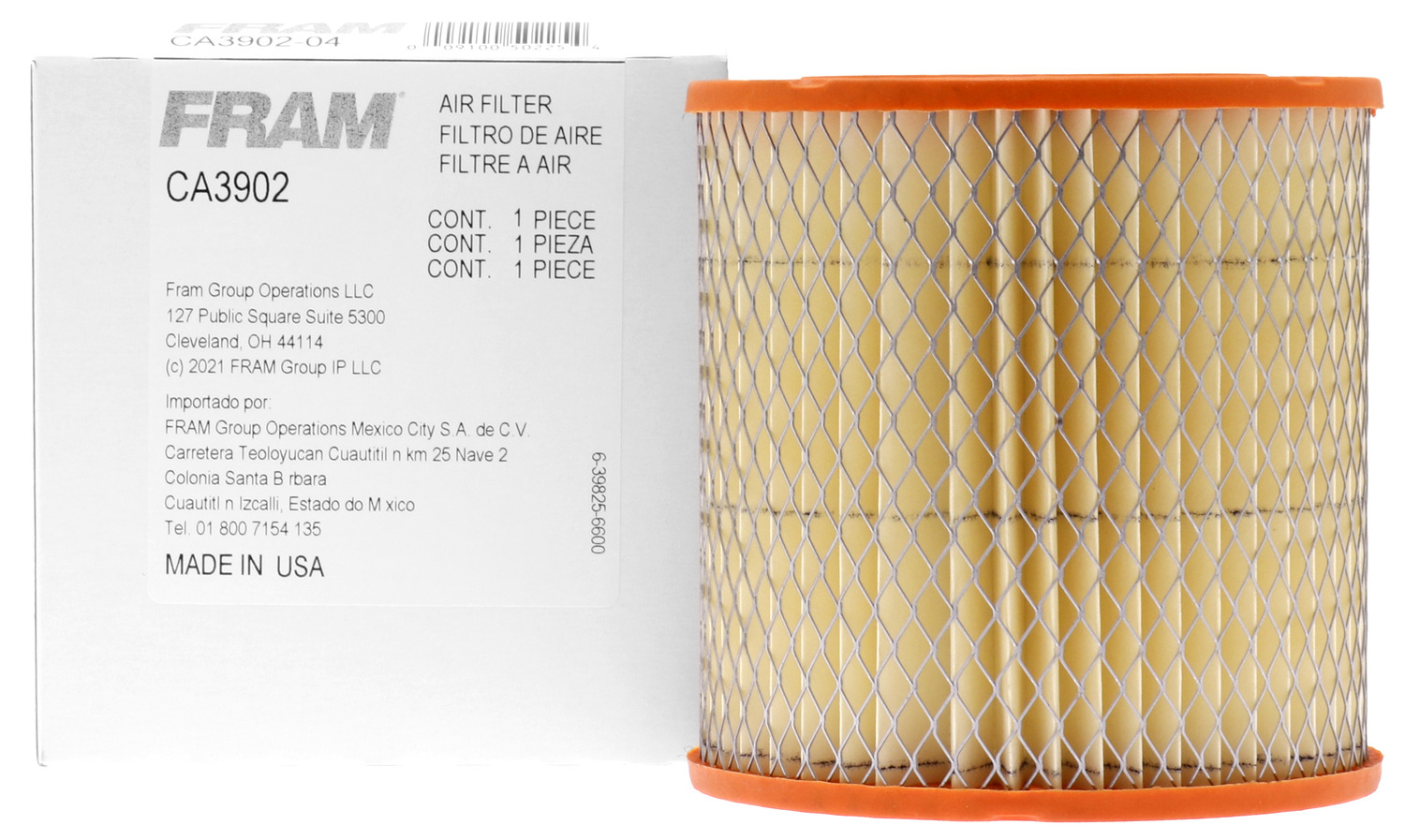 FRAM - Extra Guard Air Filter - FRA - ca3902