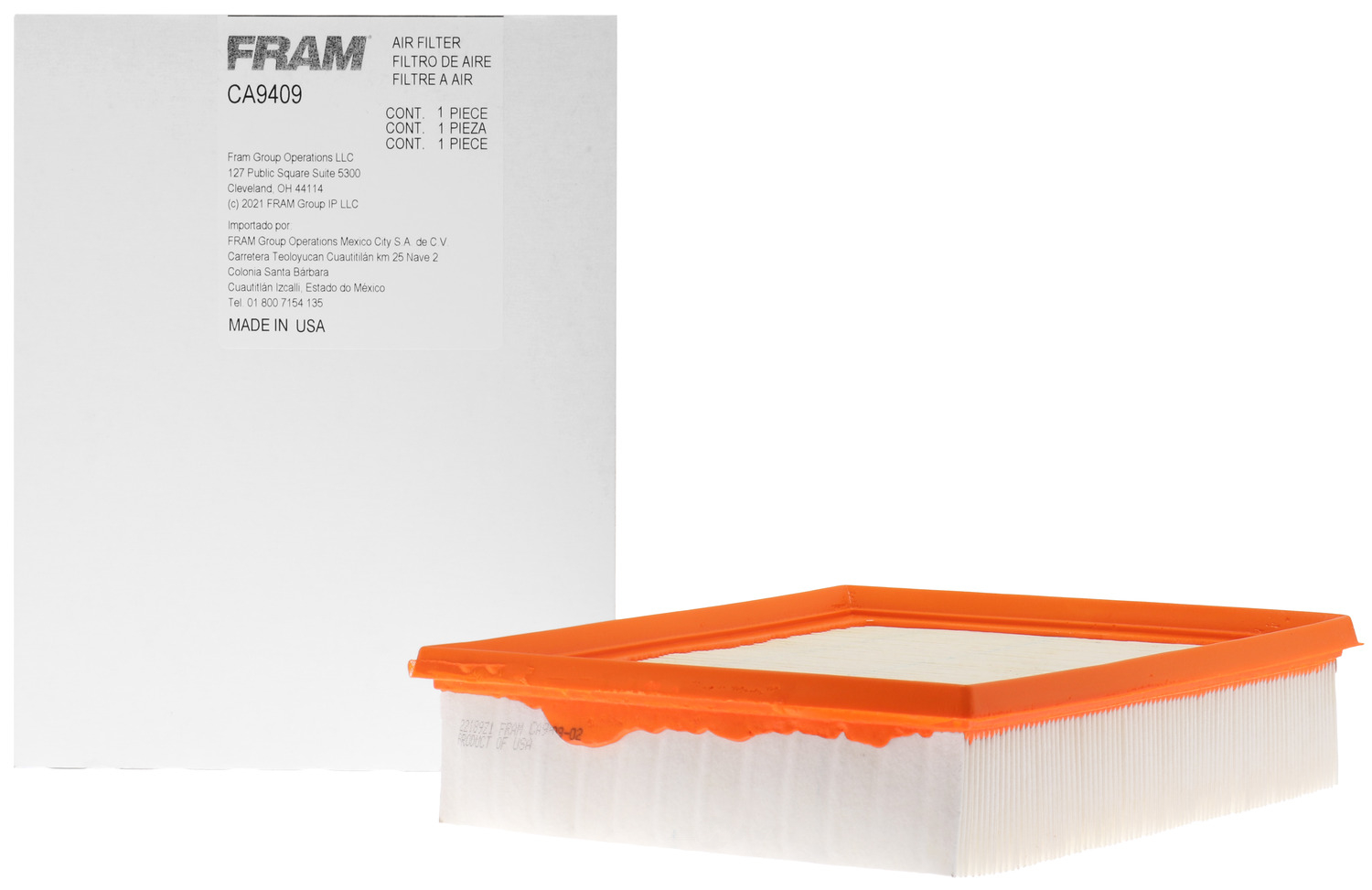 FRAM - Extra Guard Air Filter - FRA - ca9409