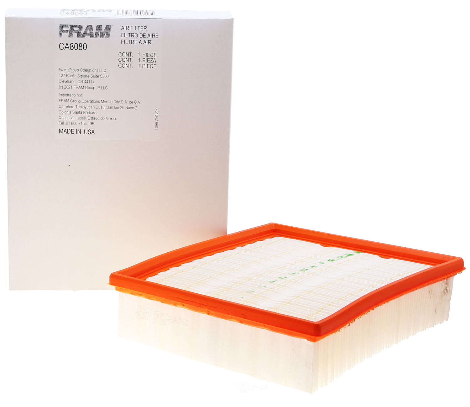 FRAM - Extra Guard Air Filter - FRA CA8080