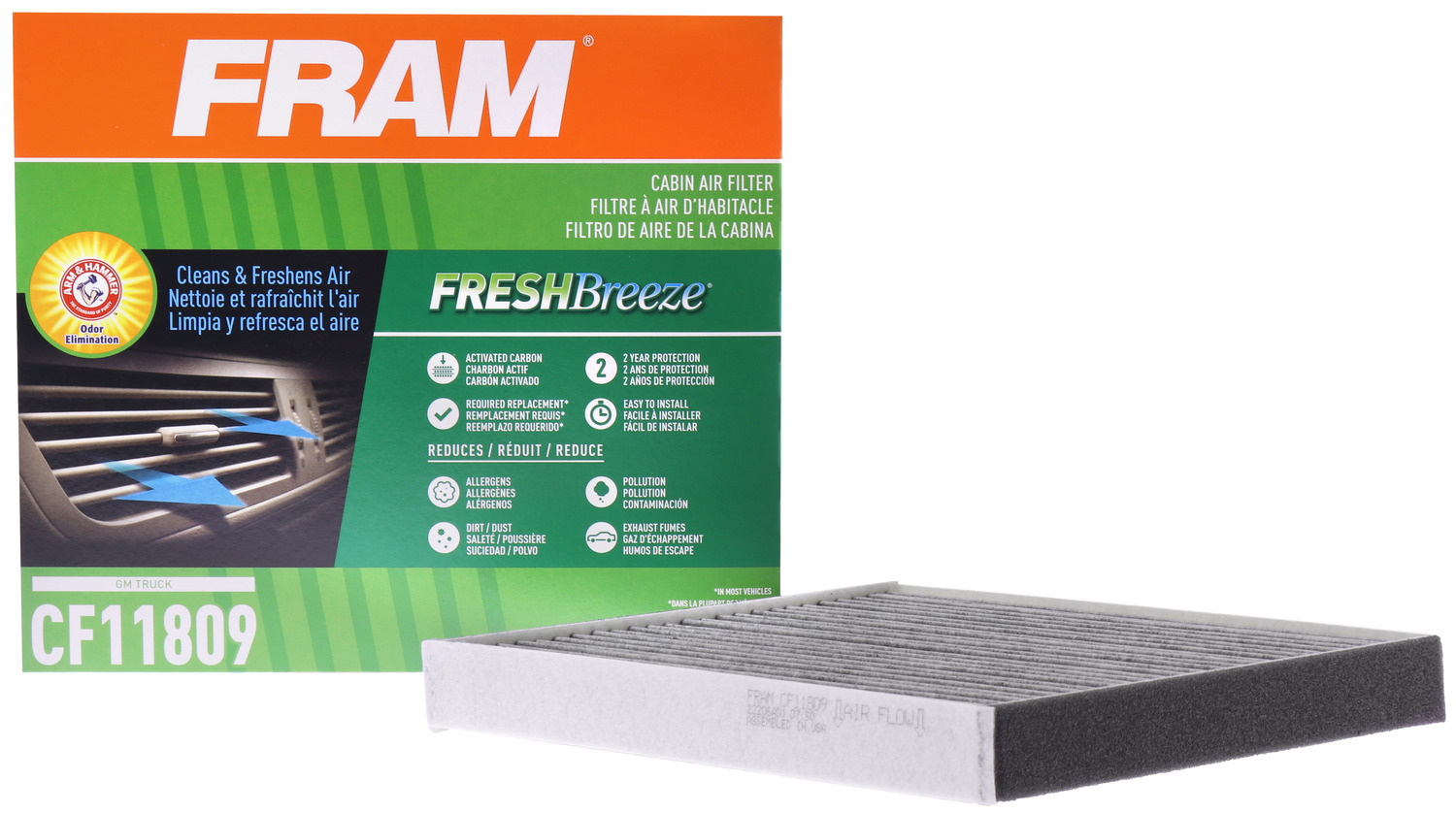 FRAM - Cabin Air Filter - FRA CF11809