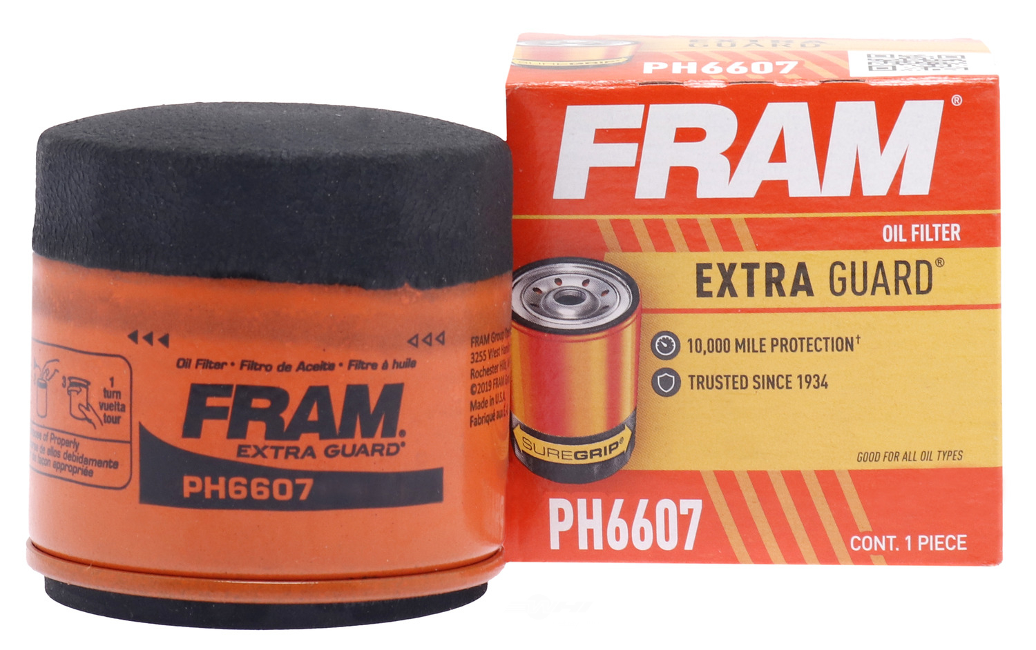 FRAM - Extra Guard Engine Oil Filter - FRA PH6607