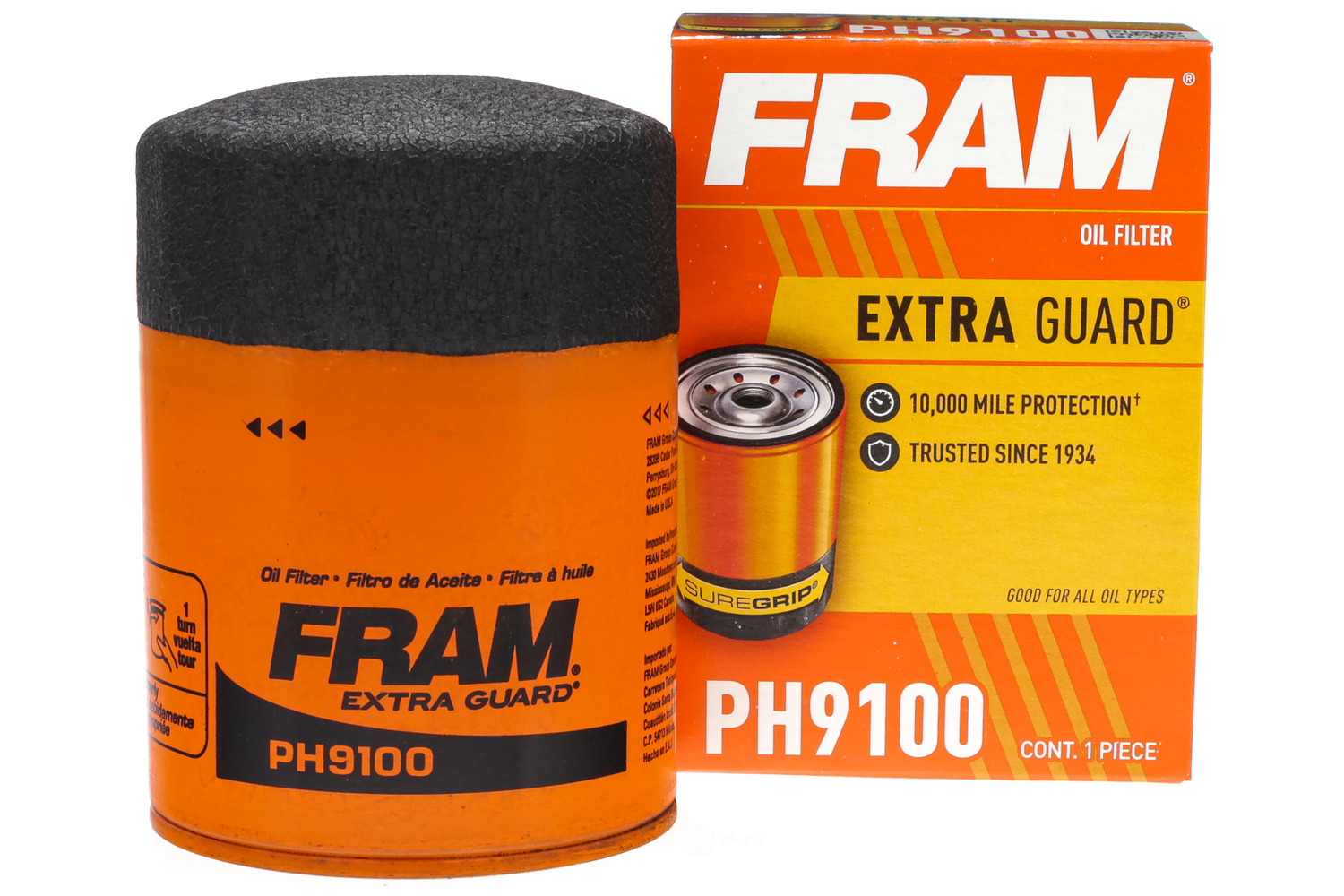 FRAM - Extra Guard Engine Oil Filter - FRA PH9100