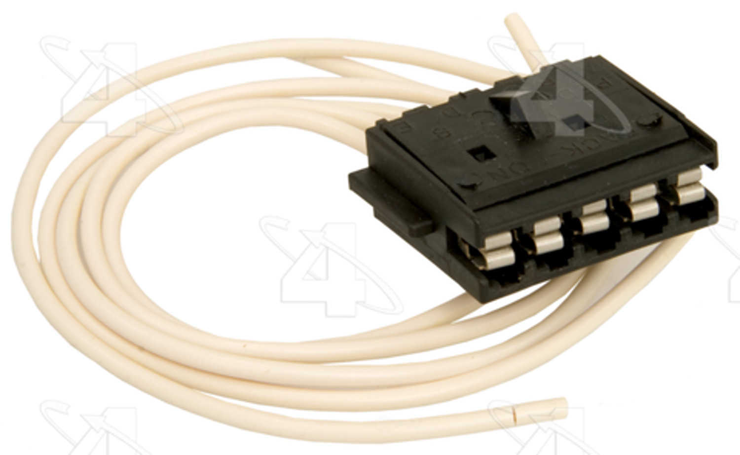 FOUR SEASONS - A/C Compressor Time Delay Relay Harness Connector - FSE 37208