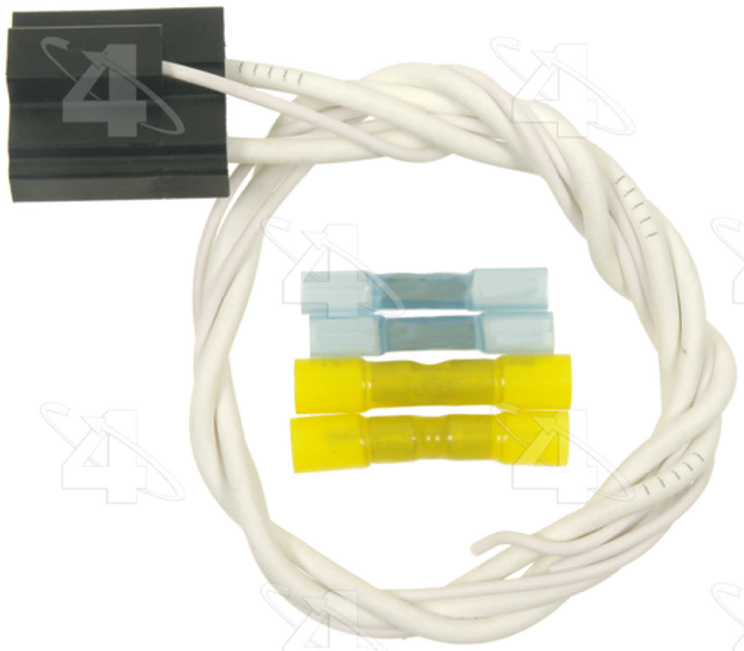 FOUR SEASONS - A/C Condenser Fan Control Relay Harness Connector - FSE 37243