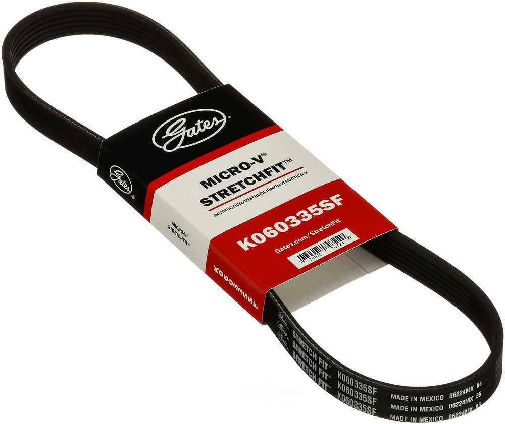 Stretch Fit Micro-V Serpentine Drive Belt