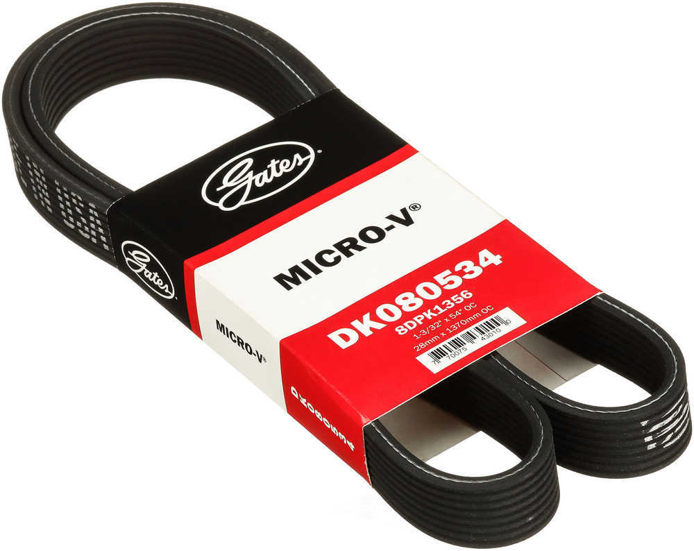 GATES - Premium OE Dual Sided Micro-V Belt (Supercharger) - GAT DK080534