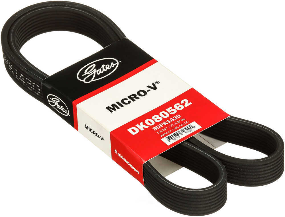 GATES - Premium OE Dual Sided Micro-V Belt (Supercharger) - GAT DK080562